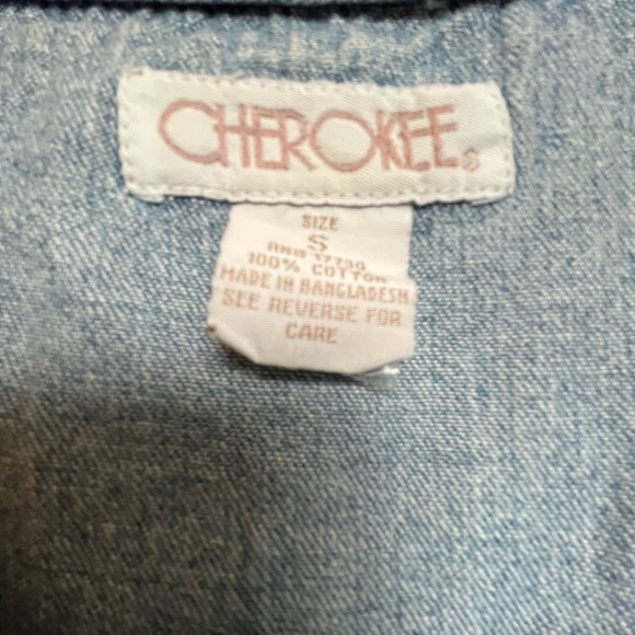 CHEROKEE Denim Dress - Ladies S/P - Picture 5 of 5